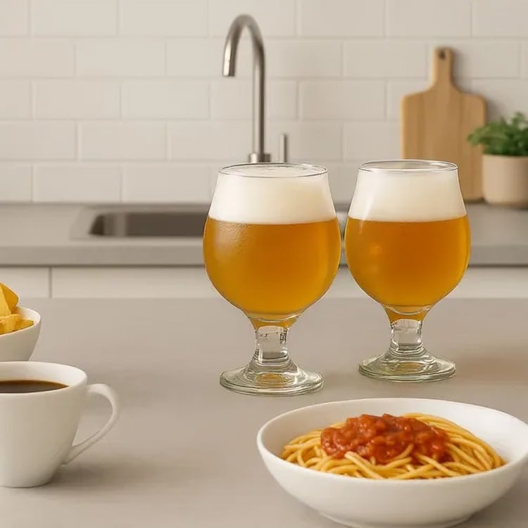 SET 2 COPAS CERVEZA 495 ML MUNICH GLASSO - 2