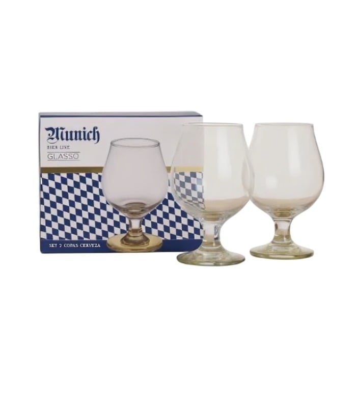 SET 2 COPAS CERVEZA 495 ML MUNICH GLASSO - 3