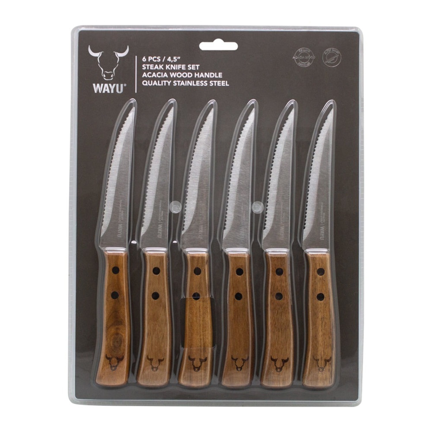 SET CUCHILLOS PRM 6 PCS WAYU - 3
