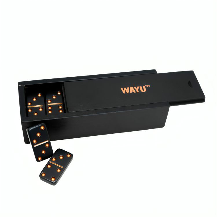 JUEGO DE DOMINO CAJA MADERA WAYU - 3