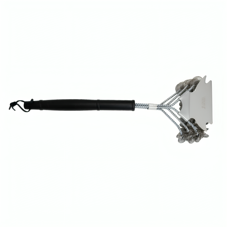 CEPILLO LIMPIA PARRILLAS CON RASPADOR WAYU - 3