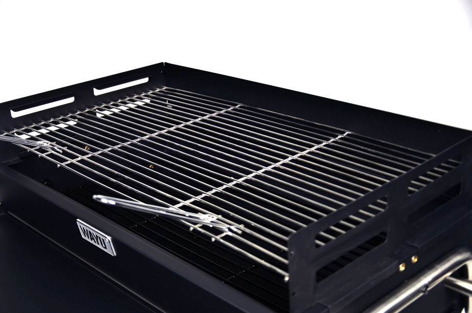 PARRILA A CARBON AJUSTABLE C/SPIEDO WAYU - 3