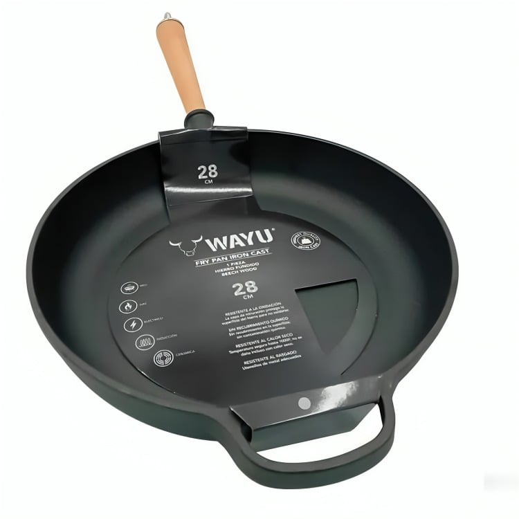 SARTEN 28 CM IRON CAST WAYU - 3