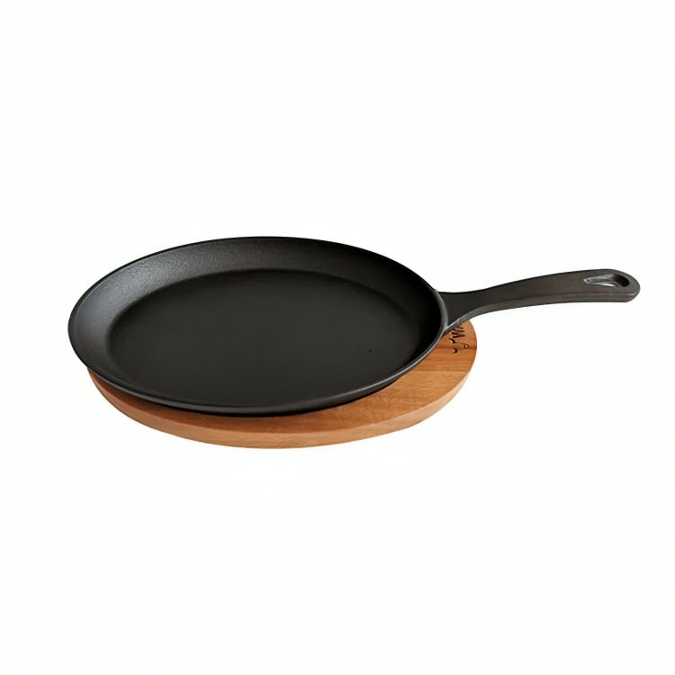 SARTEN IRON CAST BASE MADERA WAYU - 3