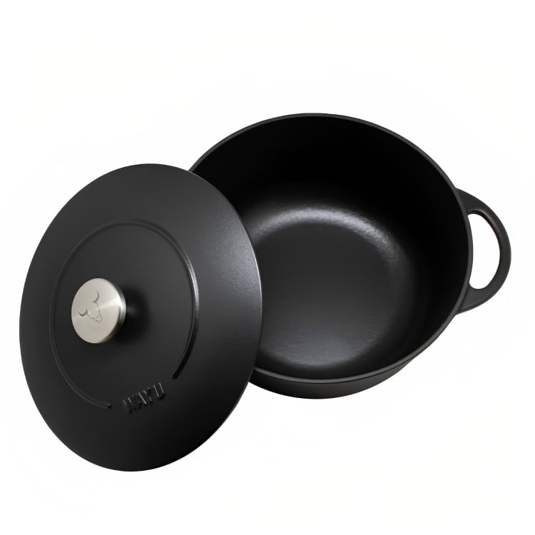 OLLA ENAMEL 28CM IRON CAST WAYU - 4