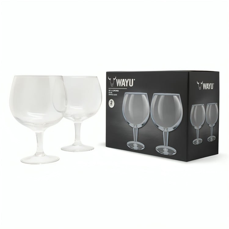 SET 2 COPONES CERVECEROS 650ML WAYU - 3