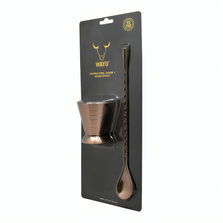 SET MEDIDOR + CUCHARA COPPER LINE WAYU - 1