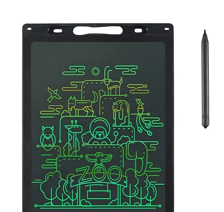PIZARRA MAGICA TABLET DIBUJO LCD 12 PULGADAS NEGRO - 2