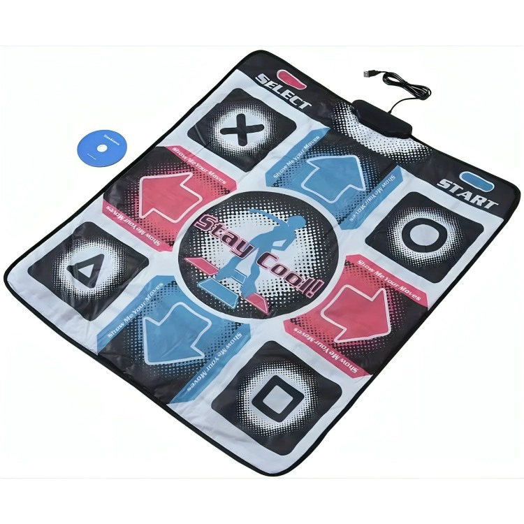 ALFOMBRA DE BAILE  DANCE PAD DIRECTO A TV RCA Y PC USB - 2