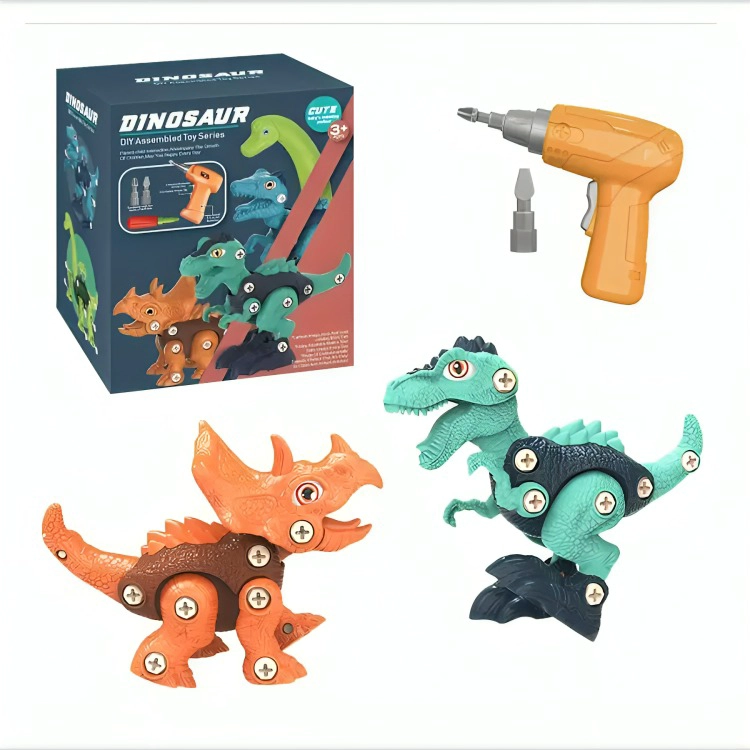 JUGUETE DIDACTICO 2 DINOSAURIOS ARMABLES - 1