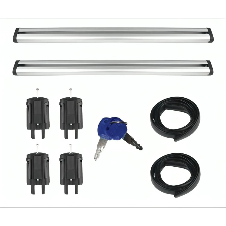 BARRAS PORTAEQUIPAJE TRANSVERSAL PARRILLA AUTO UNIVERSAL - 3