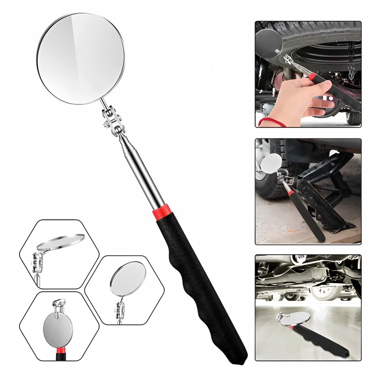 SET DE INSPECCION AUTOMOTRIZ ESPEJO E IMAN TELESCOPICO 4 PZS - 5