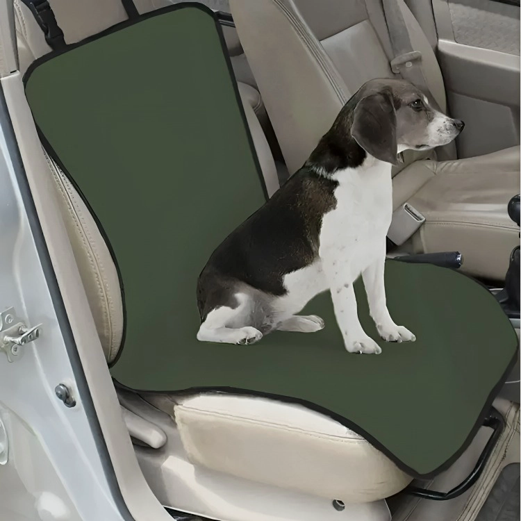 FUNDA PROTECTORA CUBRE ASIENTO DELANTERO DE MASCOTAS - 3