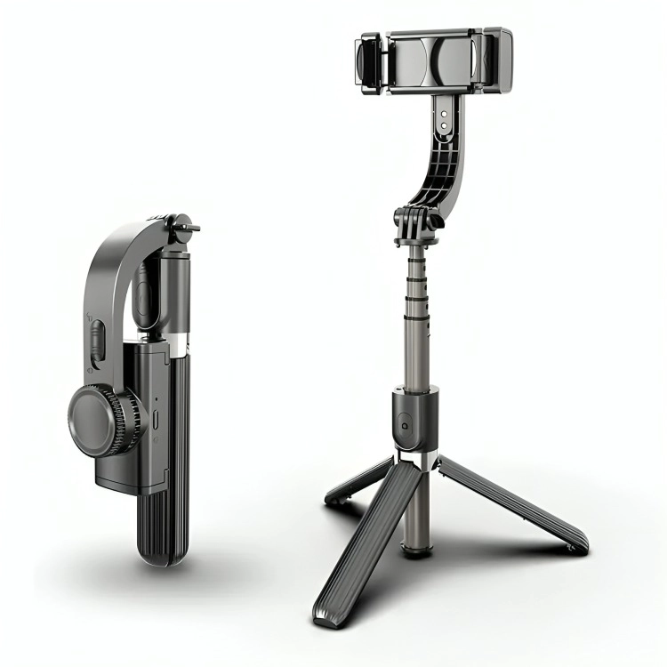 ESTABILIZADOR CELULAR GIMBAL L08 SELFIE STICK, TRIPODE - 1