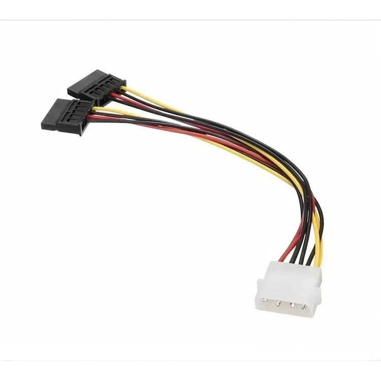 CABLE PODER DOBLE SATA A IDE MOLEX - 2