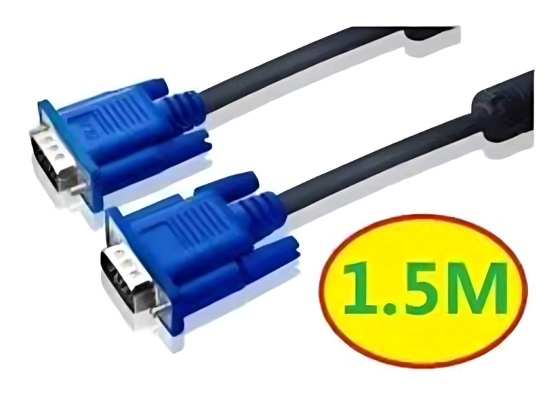 CABLE VGA M - M PROYECTOR MONITOR NUCLEOS DE FERRITA - 2