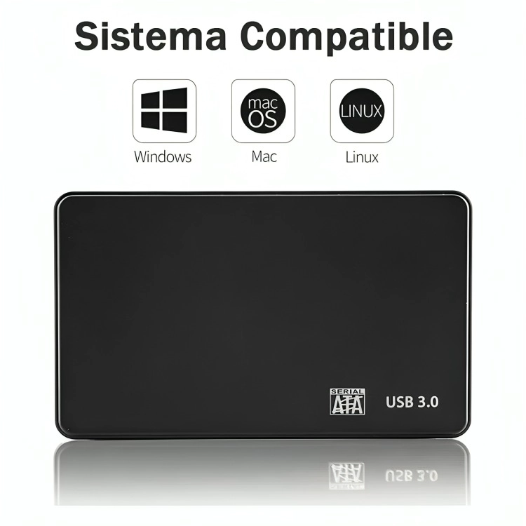 COFRE CASE PARA DISCO DURO SATA2.5 USB 3.0 - 3