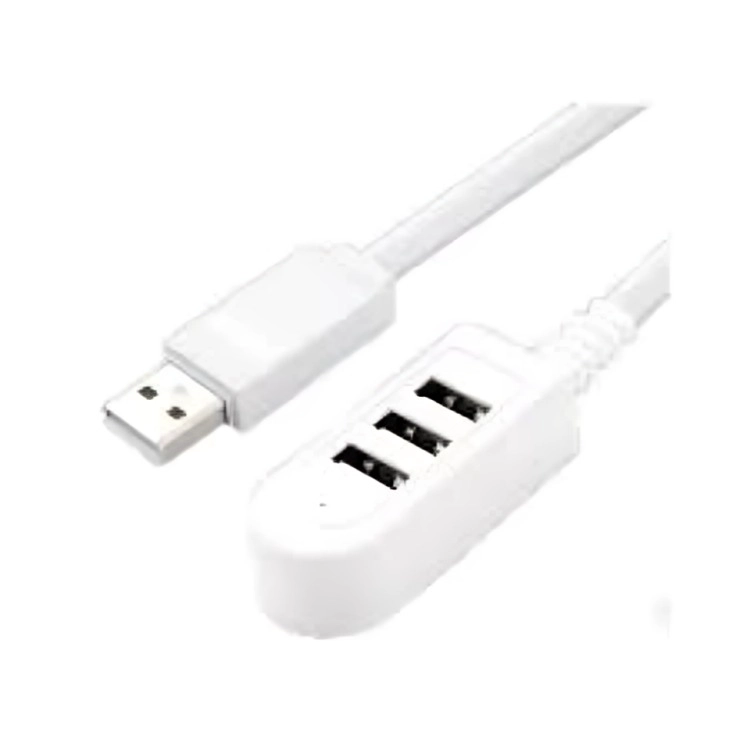 SPLITTER HUB USB X3 ALARGADOR ZAPATILLA - 2