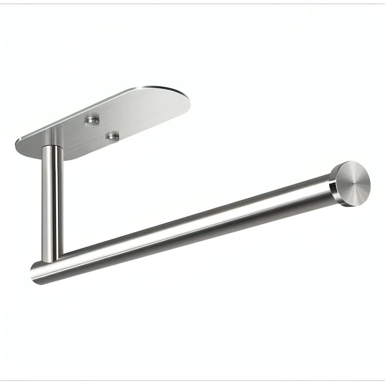 PORTAROLLOS TOALLA DE PAPEL NOVA DE ACERO INOX AUTOADHESIVO - 4