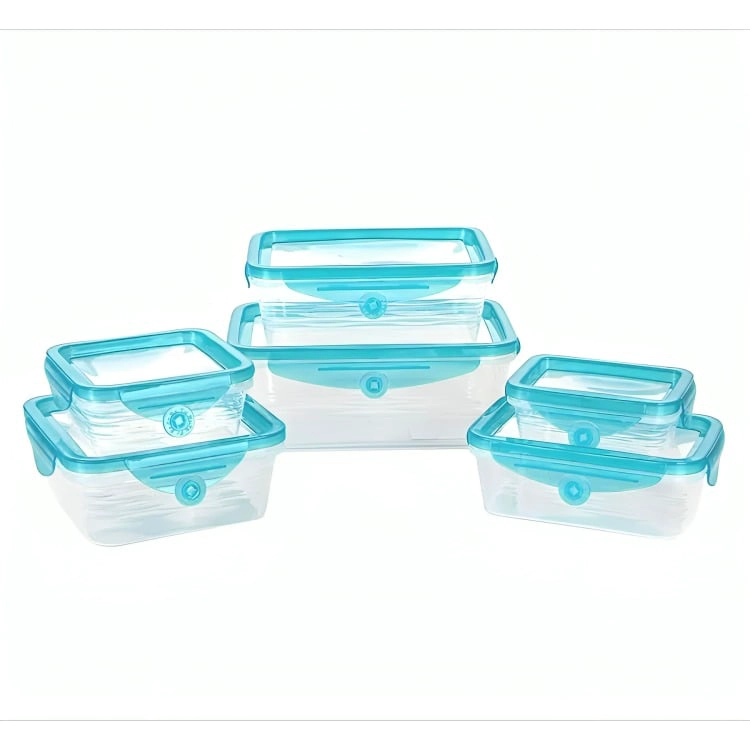 TAPER TUPPER HERMETICO PACK 6 + TAPA SILICONA FLEXIBLE - 4