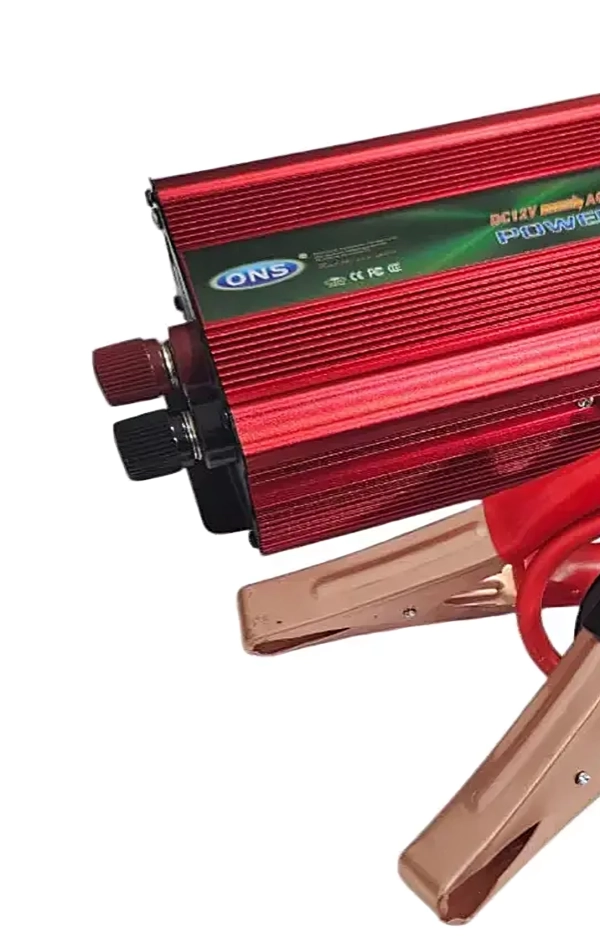 INVERSOR DE CORRIENTE DEL COCHE 1000W 12V A 220V CONVERTIDOR - 1