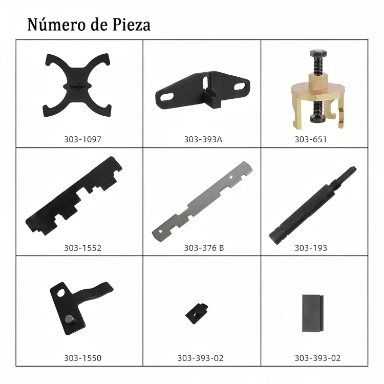 TRABADOR PUESTA PUNTO CALADO DISTRIBUCION FORD/MAZDA 18PZS - 3