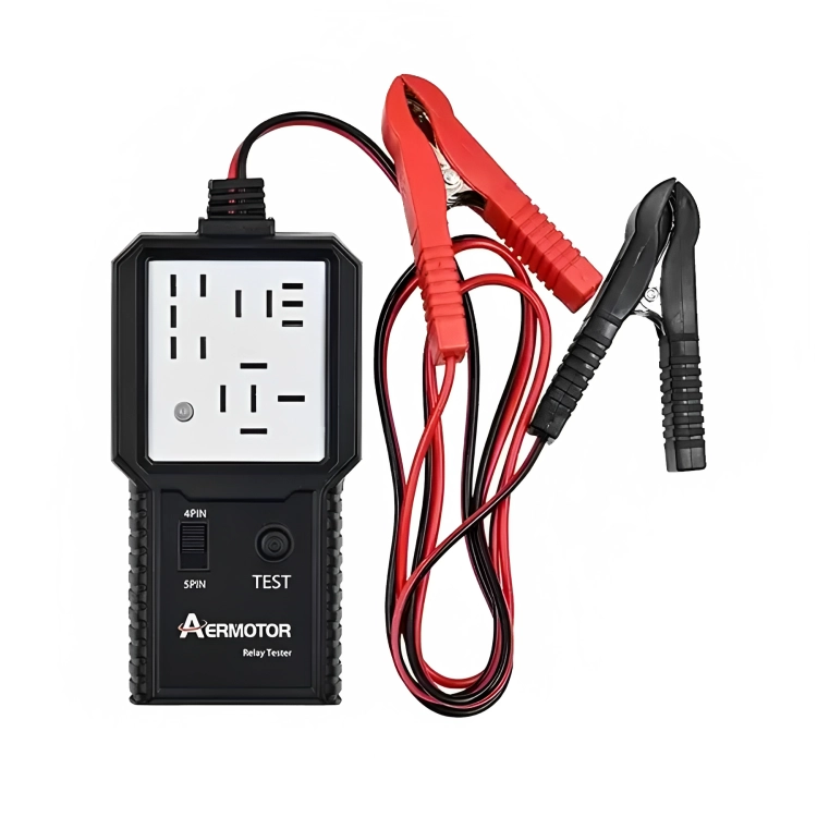 PROBADOR PORTATIL DE RELE  DE AUTO 12V - 24V / 4PIN - 5PIN - 1