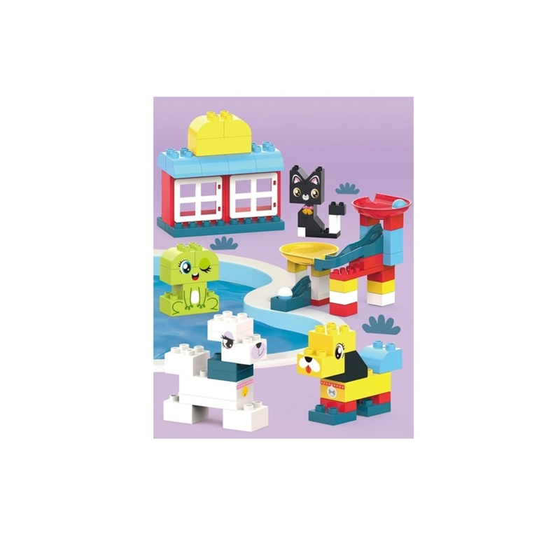 BLOCKES MASCOTAS 75PCS - 2