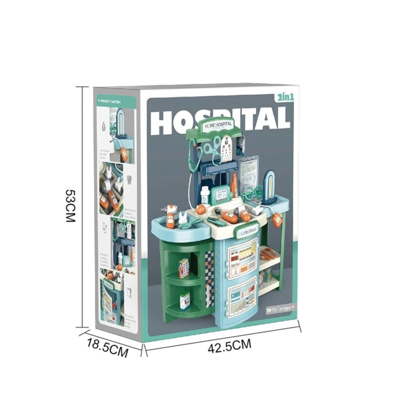 SET MALETA 2 EN 1 HOSPITAL - 4