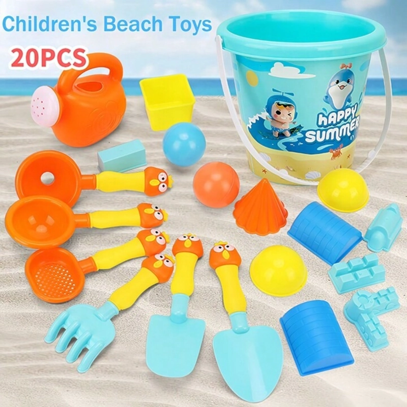 JUEGO DE PLAYA BALDE 20PCS - 2
