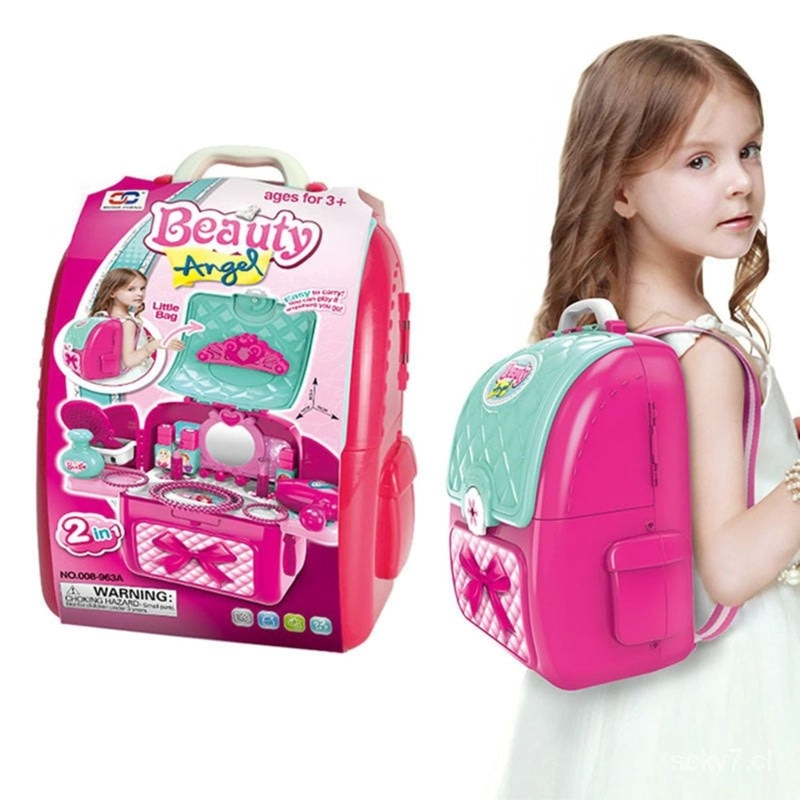 MOCHILA CON ACCESORIOS BELLEZA - 2