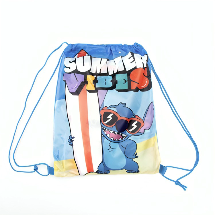 TOALLA DE PLAYA 70×140 CM + BOLSO / STITCH SURF – MASHINI - 2