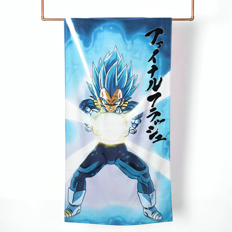 TOALLA DE PLAYA 70X140CM. / DRAGON BALL Z VEGETA – MASHINI - 2