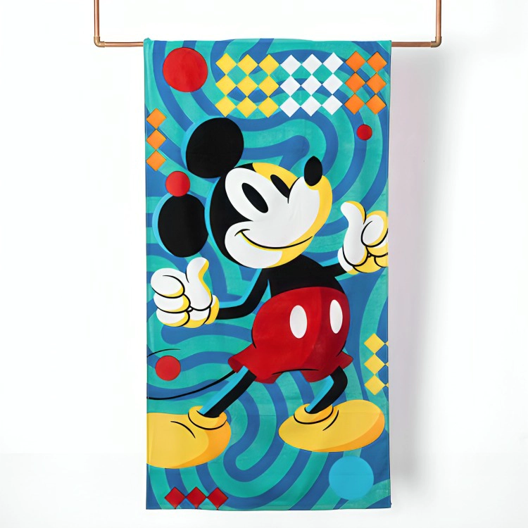 TOALLA DE PLAYA 70X140CM. / MICKEY GEOME TRICO – MASHINI - 2
