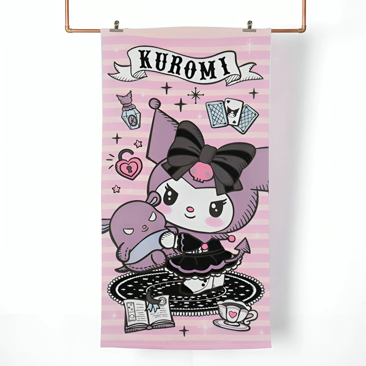 SET TOALLA 70×140 CM. + LENTES DE AGUA /KUROMI BRUJA – MASHINI - 3
