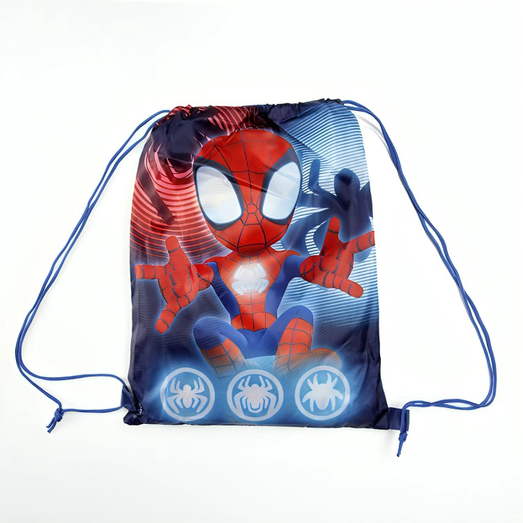 TOALLA DE PLAYA 70×140 CM + BOLSO /SPIDERMAN ARAÑA – MASHINI - 1