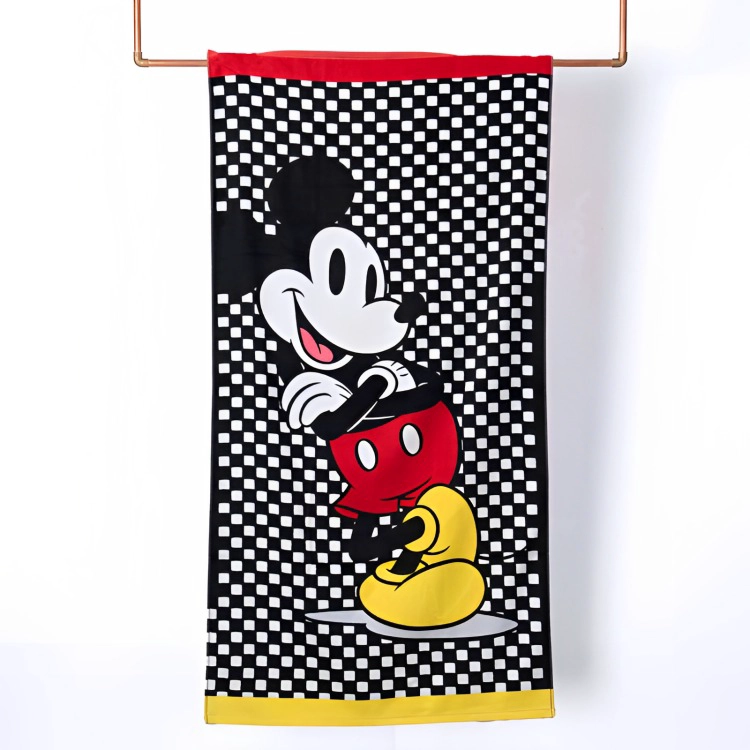 TOALLA DE PLAYA 70X140CM. /  MICKEY CUADRADO – MASHINI - 1
