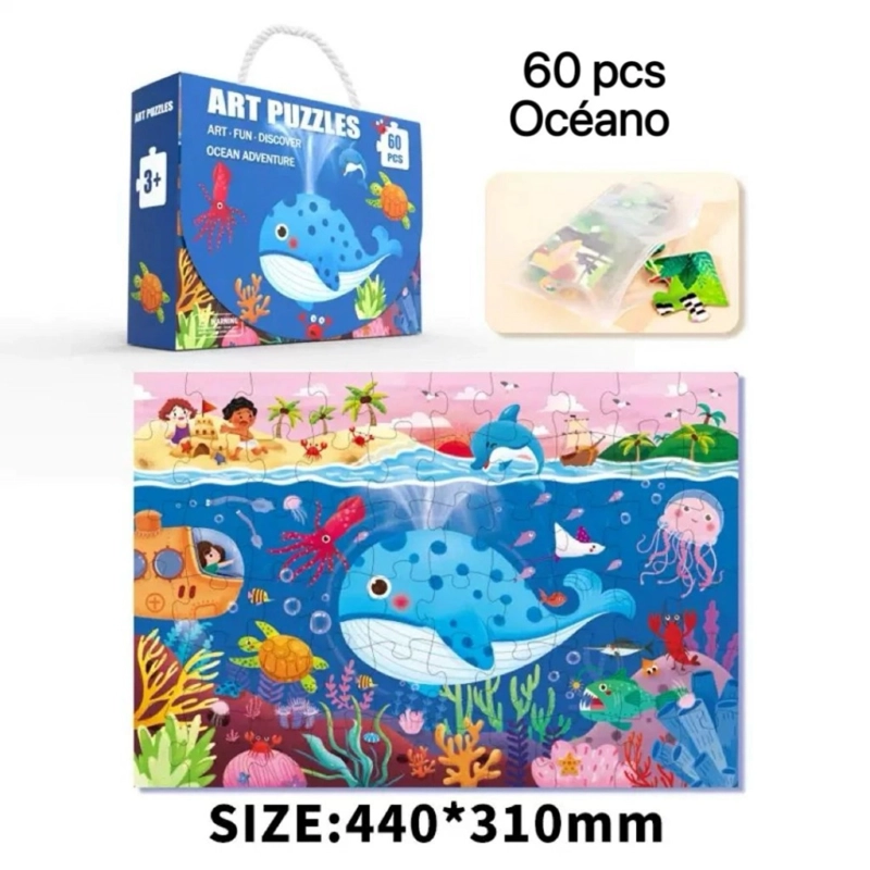 PUZZLE 60 PIEZAS OCEANO - 5
