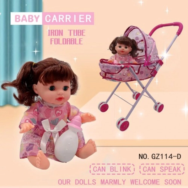 JUGUETE COCHE CUNA CON MUÑECA - 1