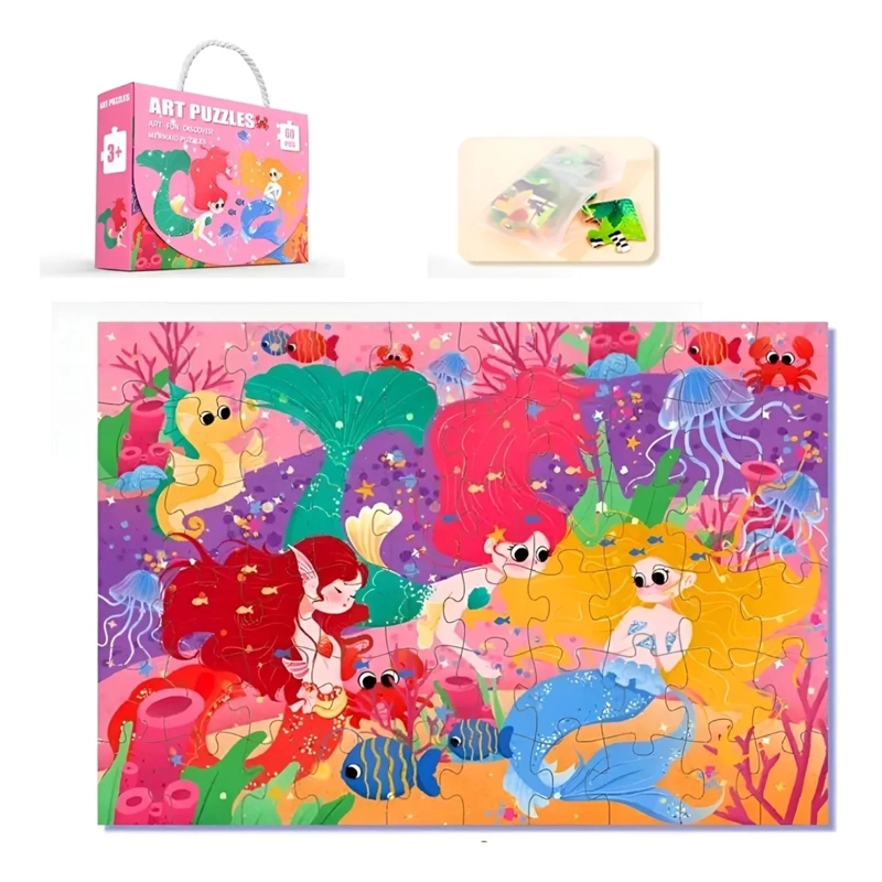 PUZZLE 60 PIEZAS SIRENA - 2
