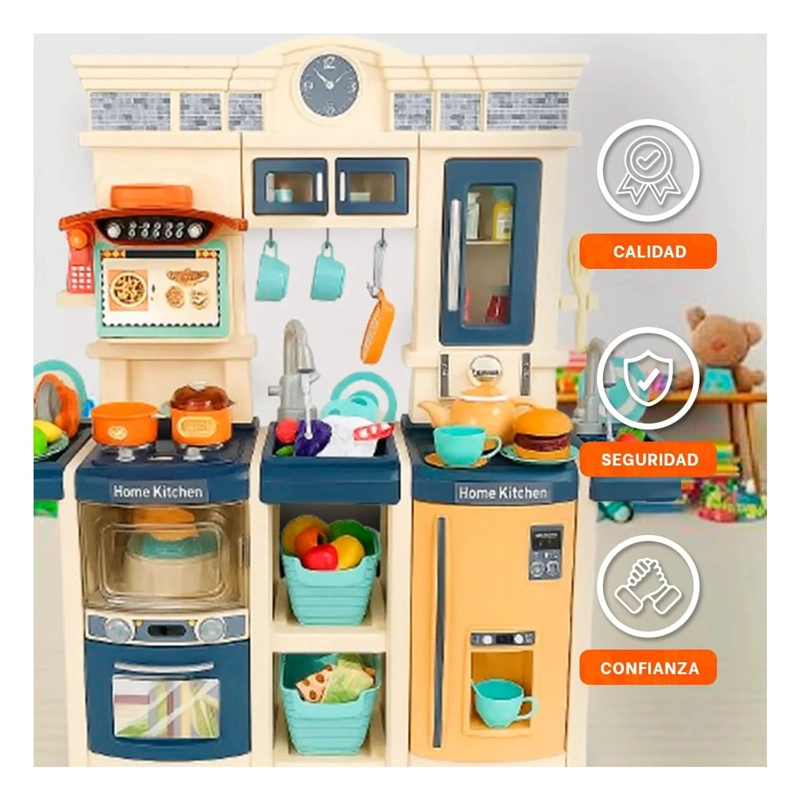 COCINA 1METRO X 1METRO (108PCS) AZUL - 3