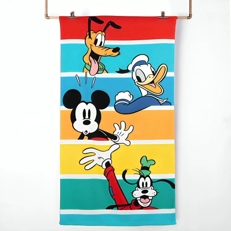 TOALLA DE PLAYA + BOLSO / MICKEY JUEG - 1