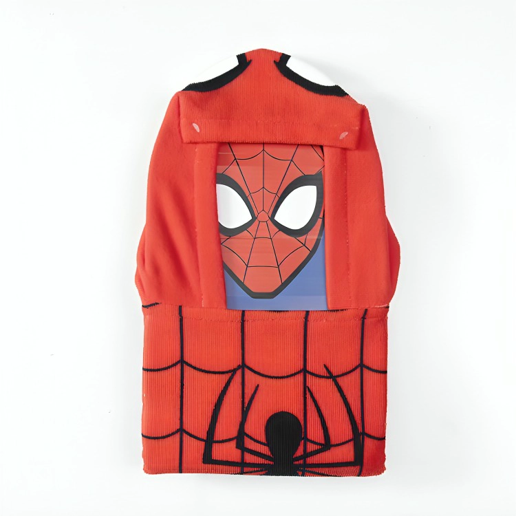 TOALLA DE PLAYA CON CAPUCHA SPIDERMAN OJOS - 2