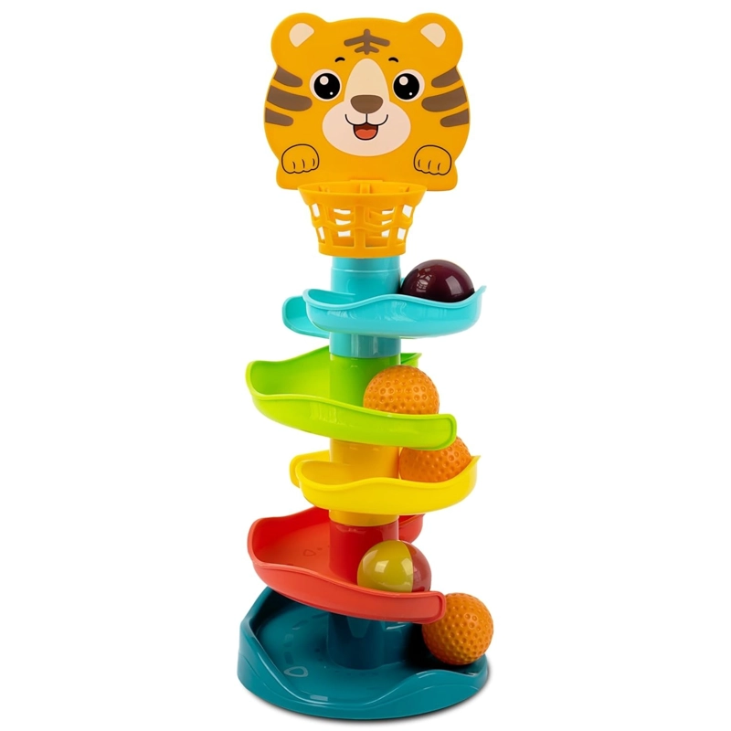 TOBOGAN CON PELOTA DIDACTICA DE BEBE - 4