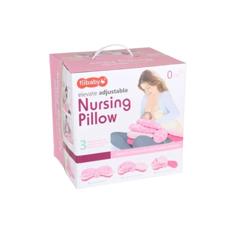 ALMOHADA PARA AMAMANTAR MULTIUSO ROSADO - 1