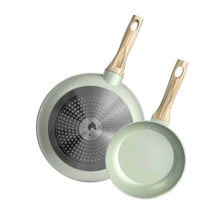 BATERIA COCINA 14 PZS ALUMINIO FORJADO ANTIADHERENTE FLOW VERDE - 3