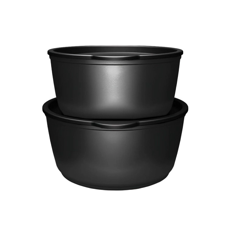 BATERIA DE COCINA 11 PIEZAS ALUMINIO FORJADO SNAP-ON BLACK - 3