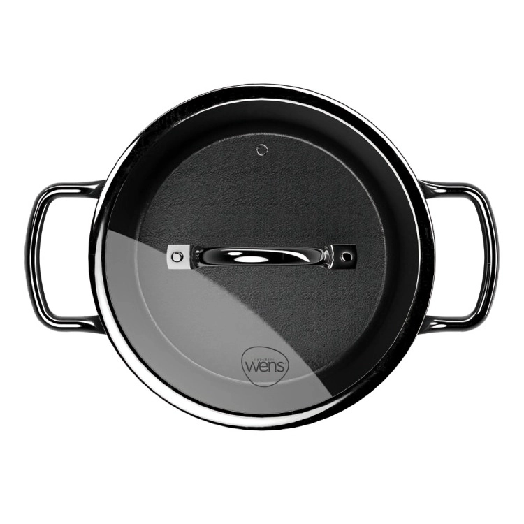 BATERIA DE COCINA 6 PIEZAS ALUMINIO FORJADO BLACK - 4