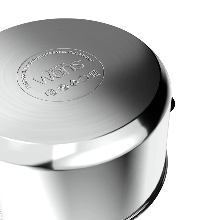 BATERIA DE COCINA 6 PIEZAS ACERO INOXIDABLE 420-6SS WENS - 4