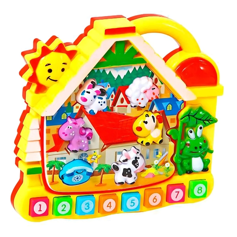 PACK X 3 PIANO CARICATURA CASITA SOL ANIMALES - 4